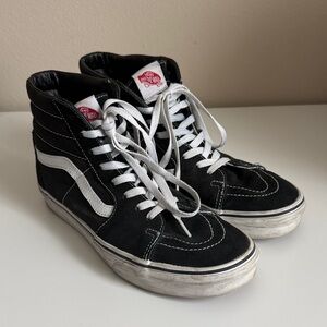 Vans Classic Black and White High-Tops